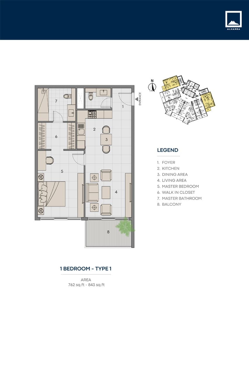 1 BR