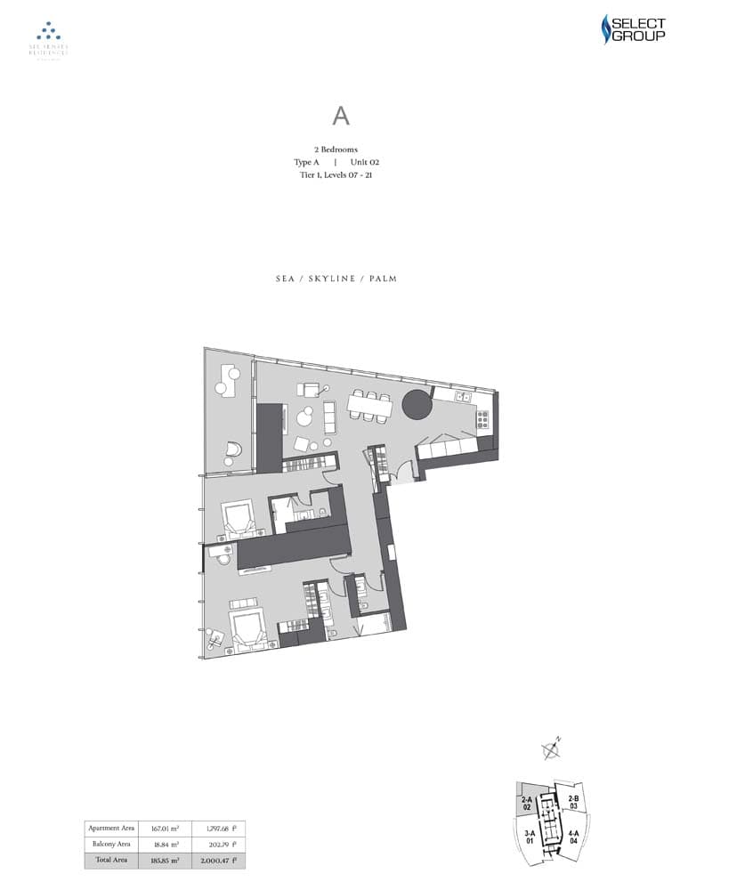 2 BR