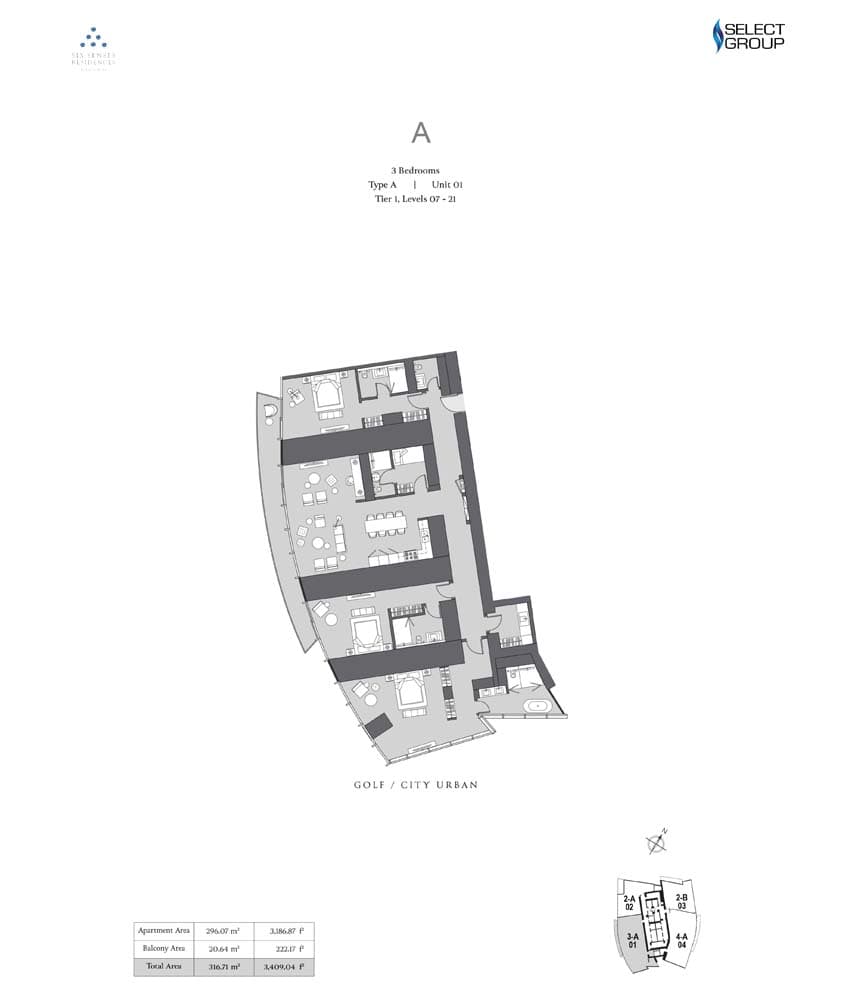 3 BR