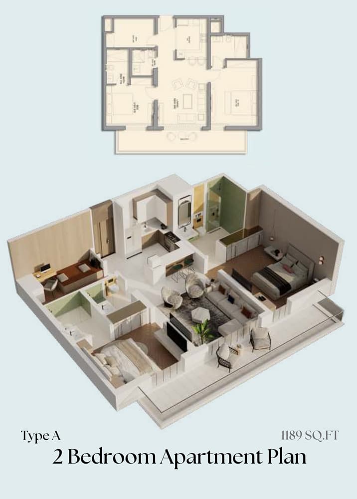 2 BR
