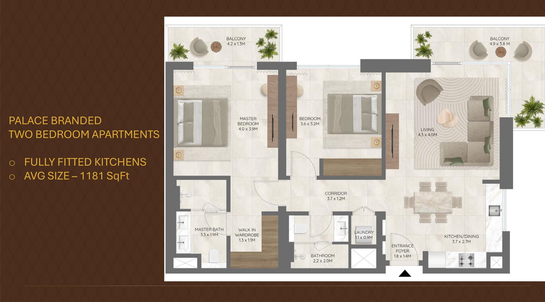 2 BR