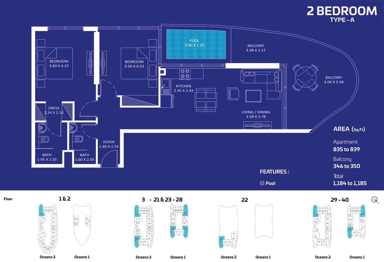 2 BR
