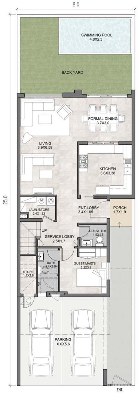3 BR