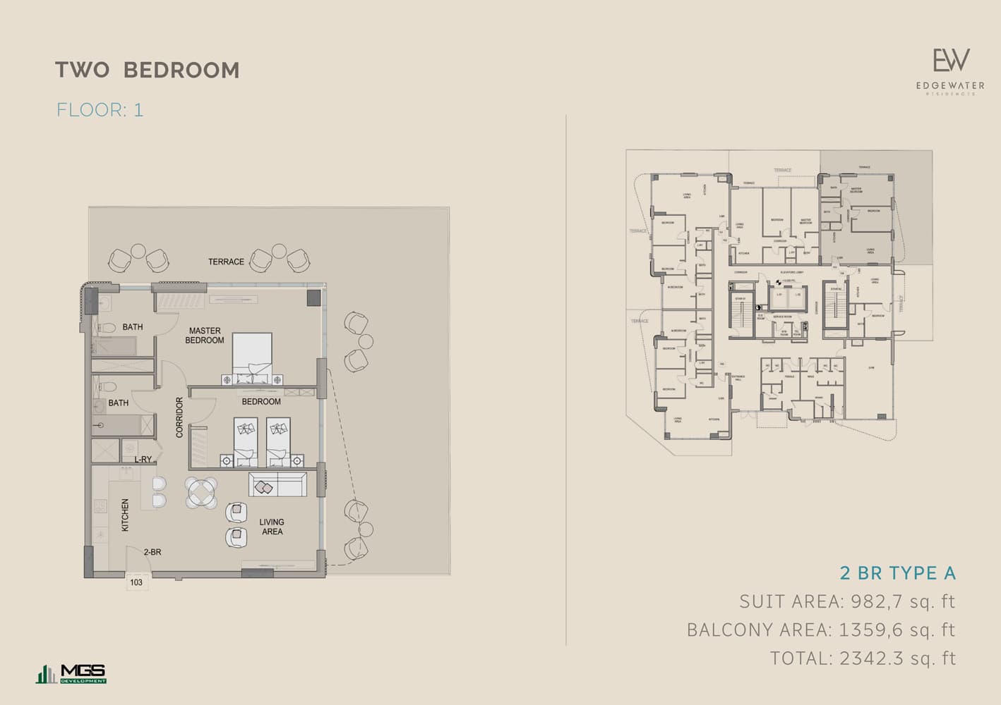 2 BR