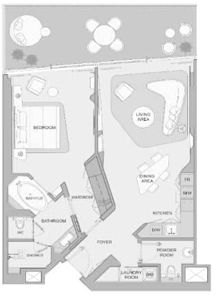 1 BR