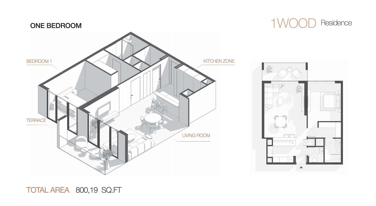 1 BR