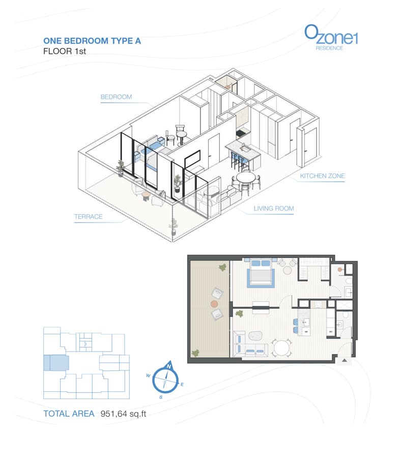 1 BR