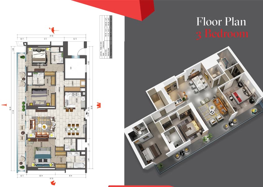 3 BR