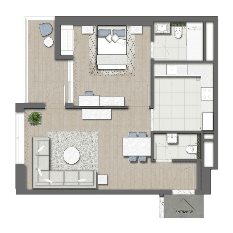 1BR