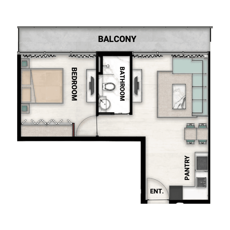1 BR