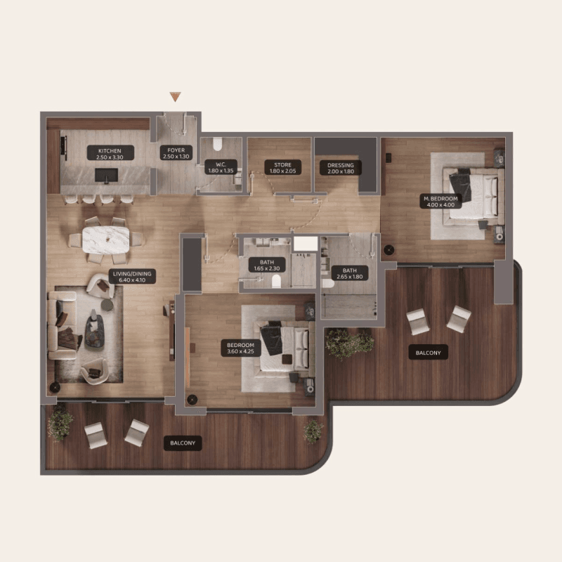 2 BR