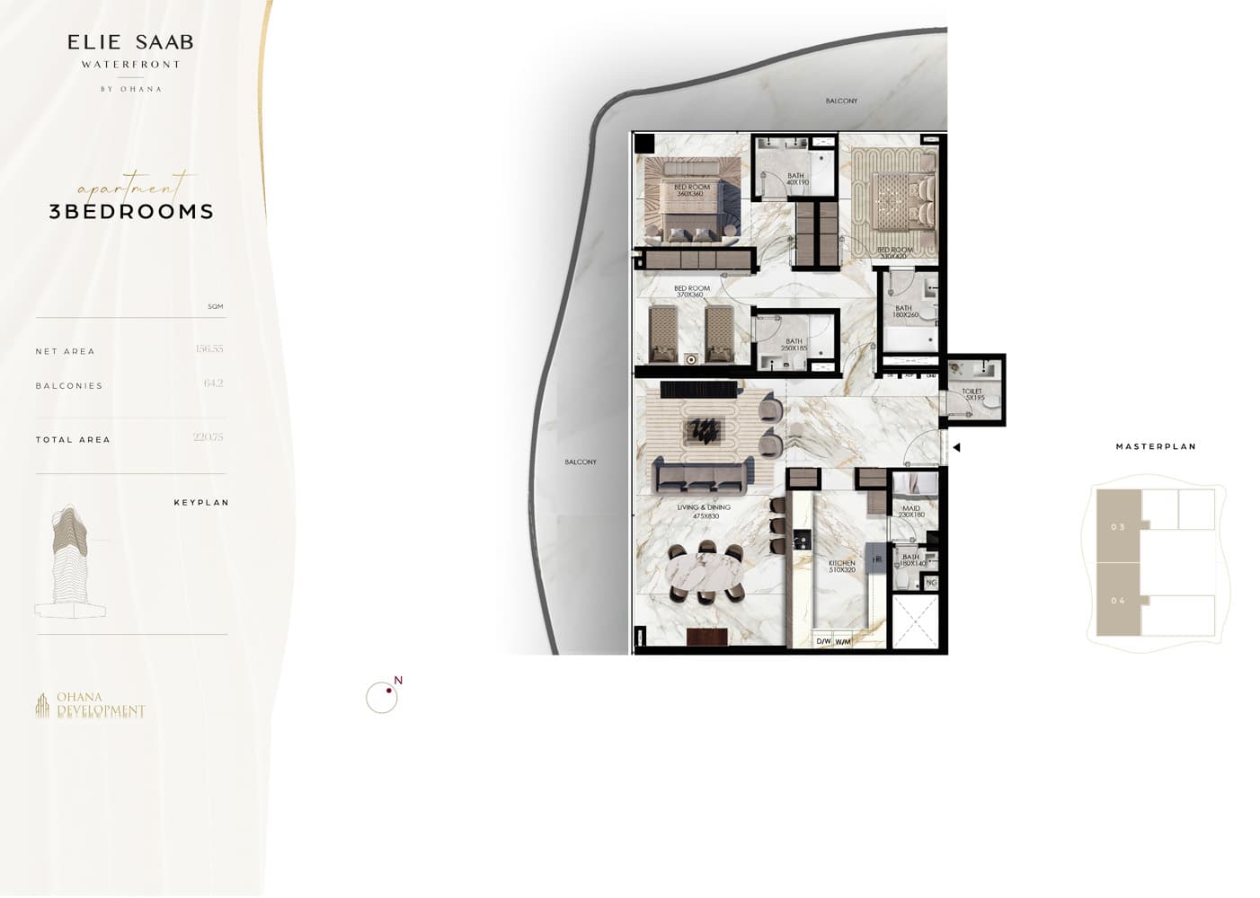 3 BR