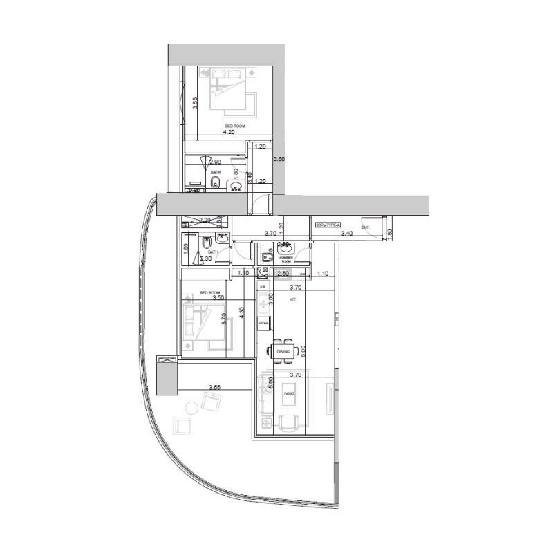 2 BR