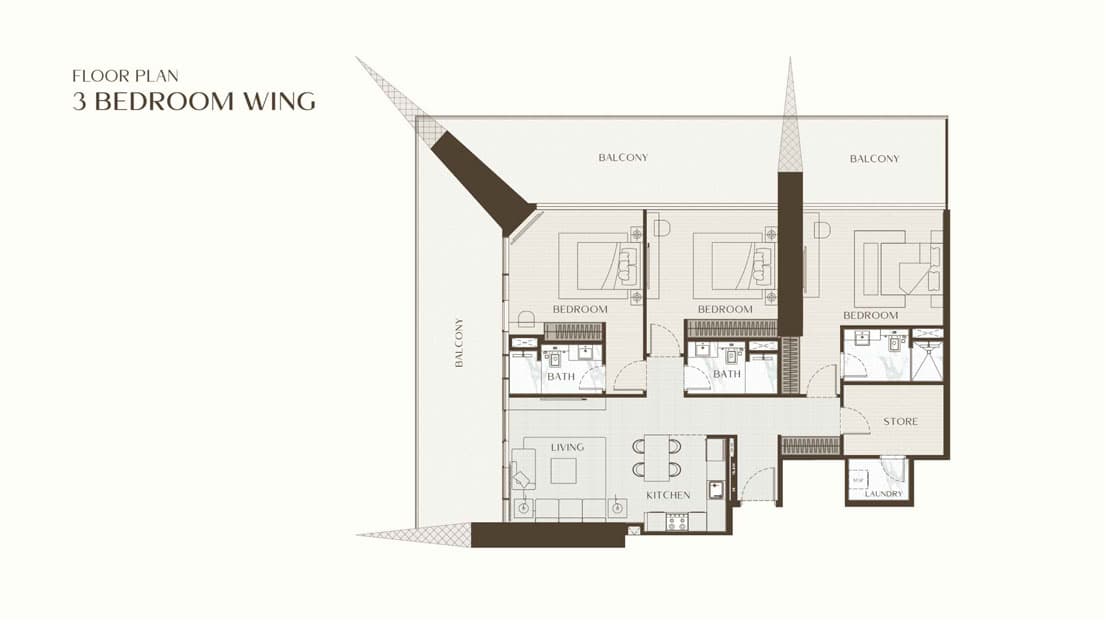 3 BR
