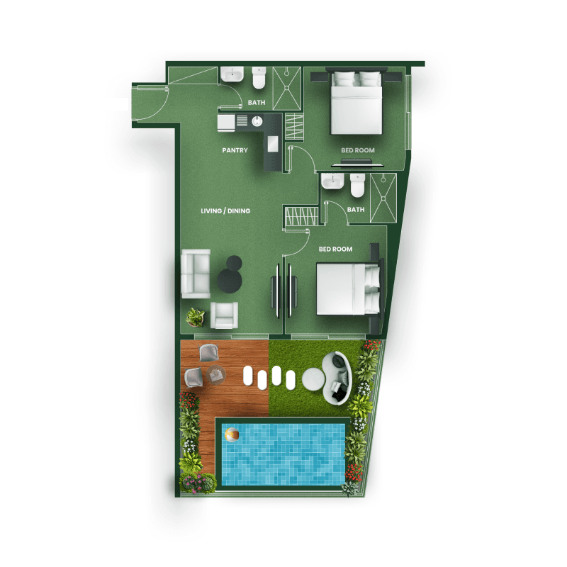 2 BR
