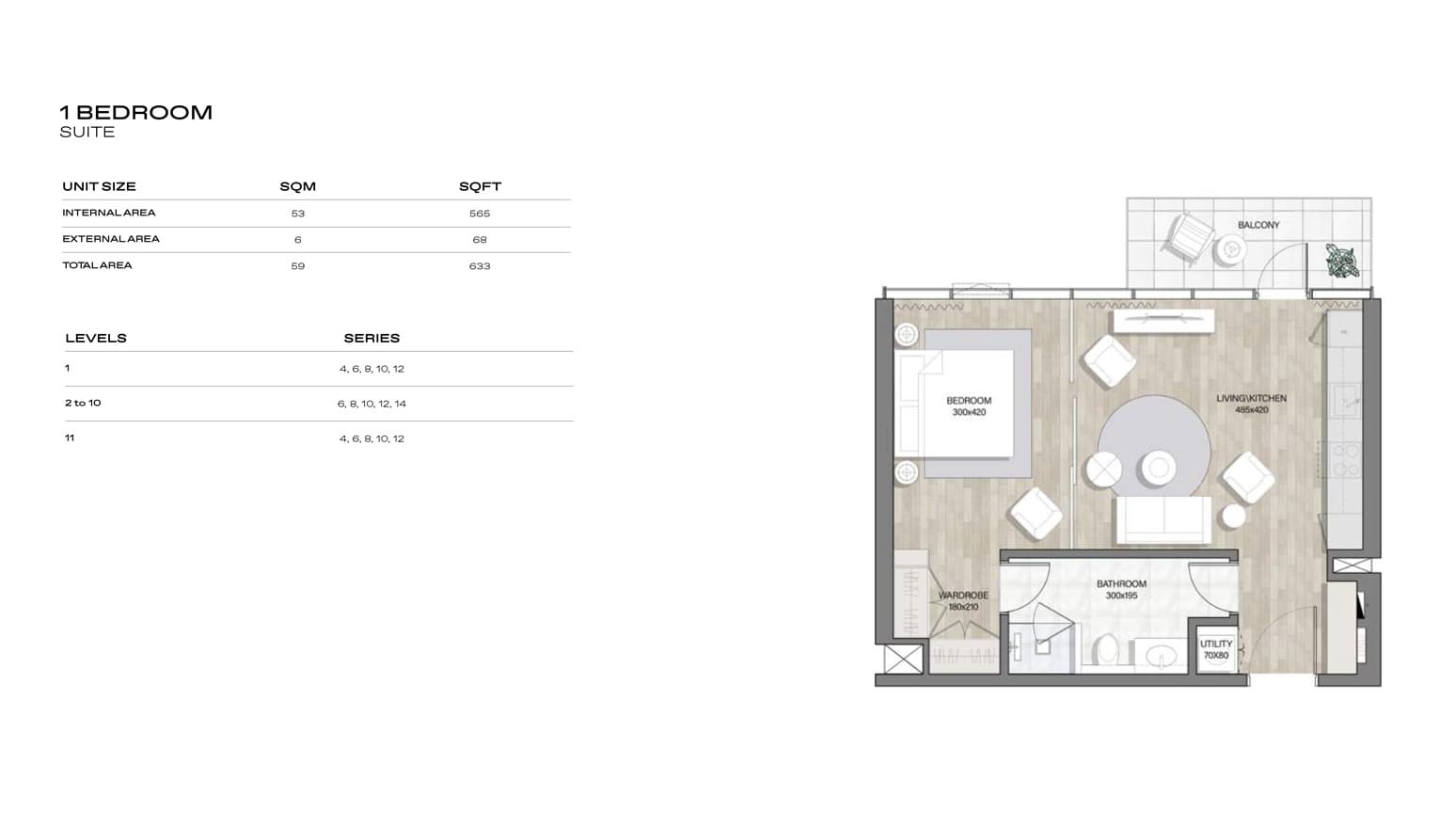 1 BR