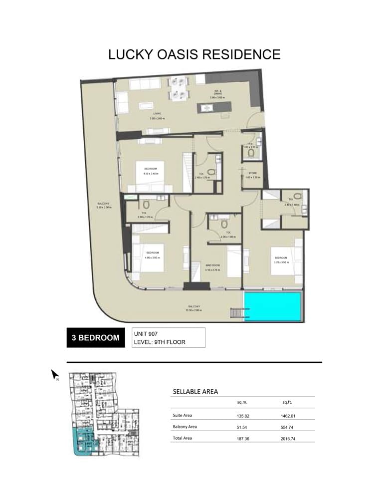3 BR