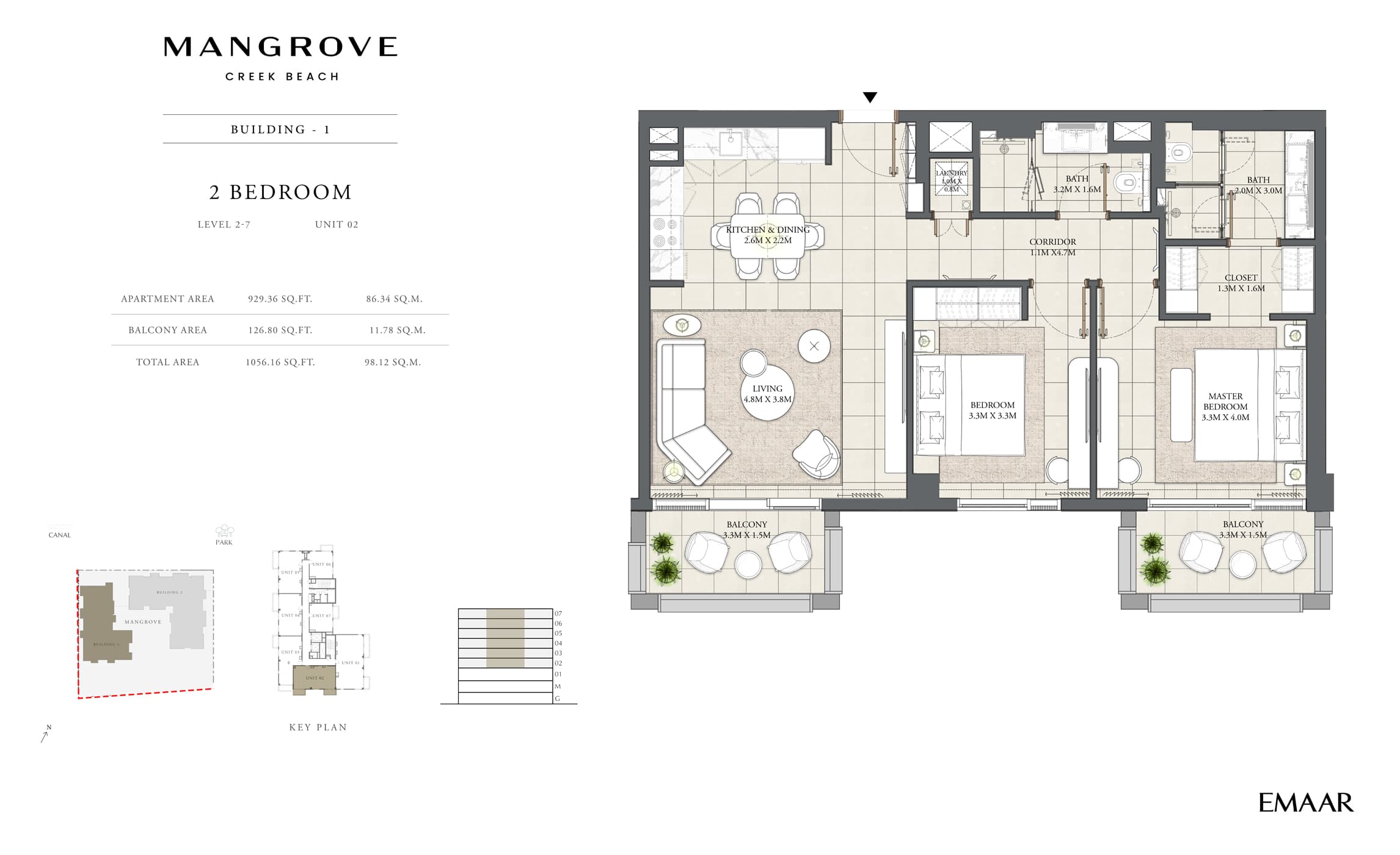 2 BR