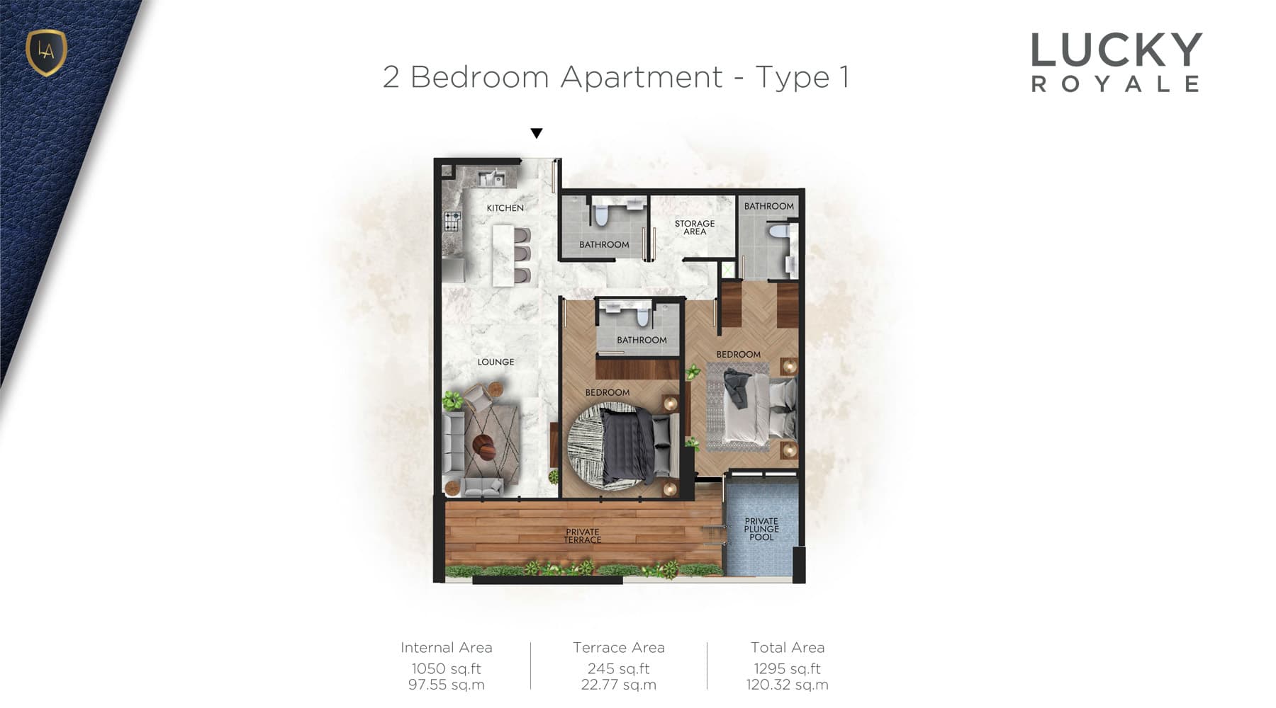 2 BR