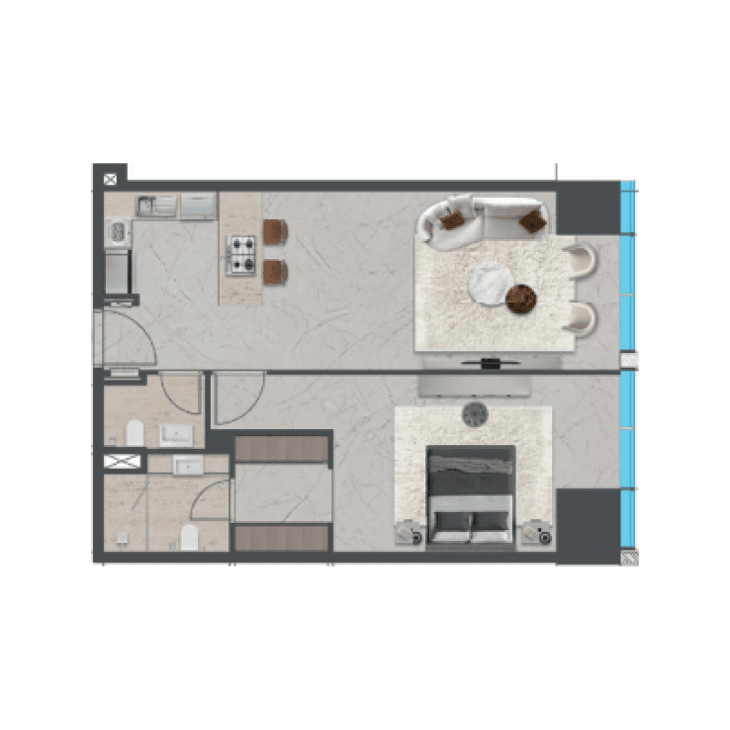 1 BR