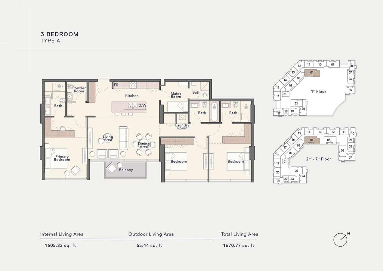 3 BR