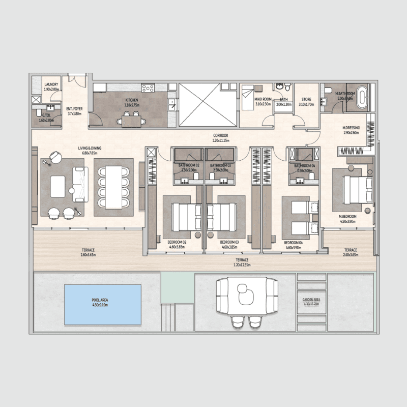 4 BR