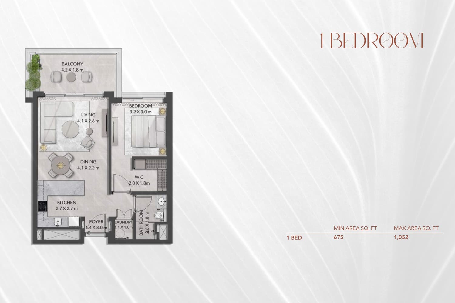 1 BR