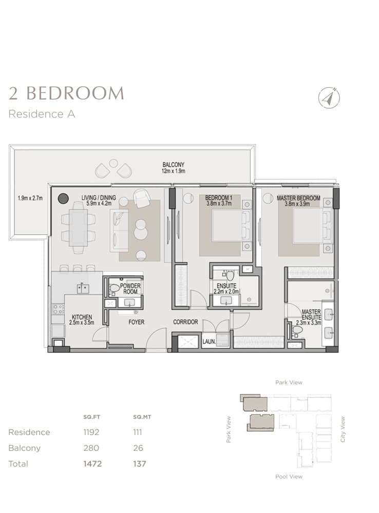 2 BR