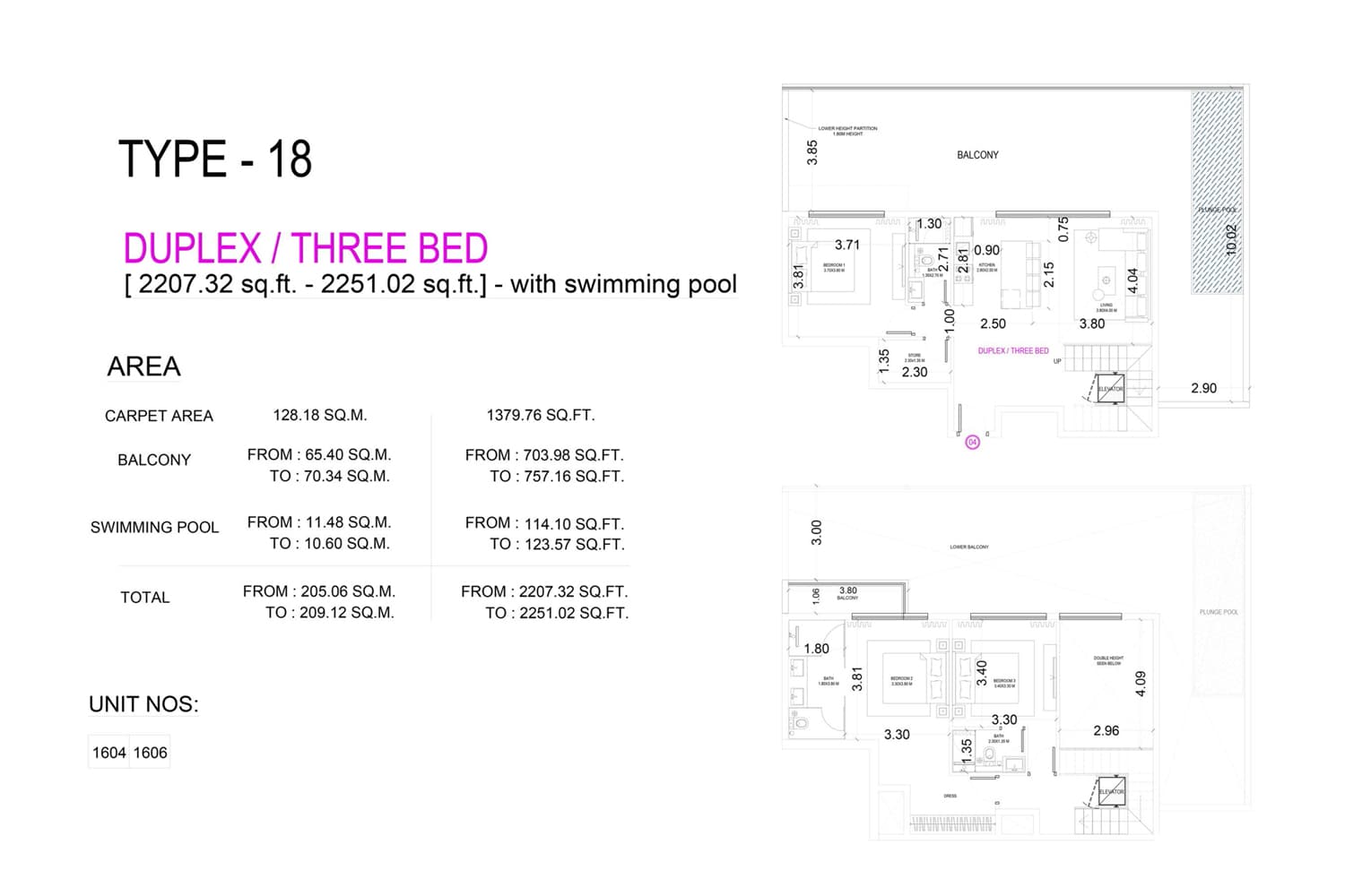 3 BR