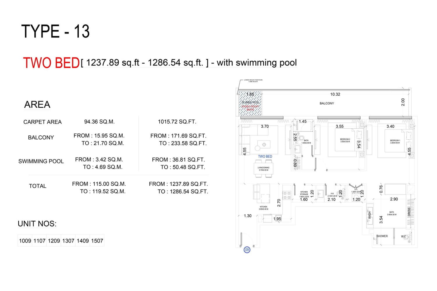 2 BR