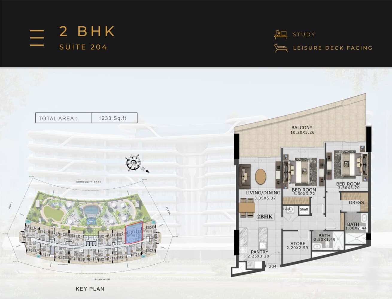 2 BR
