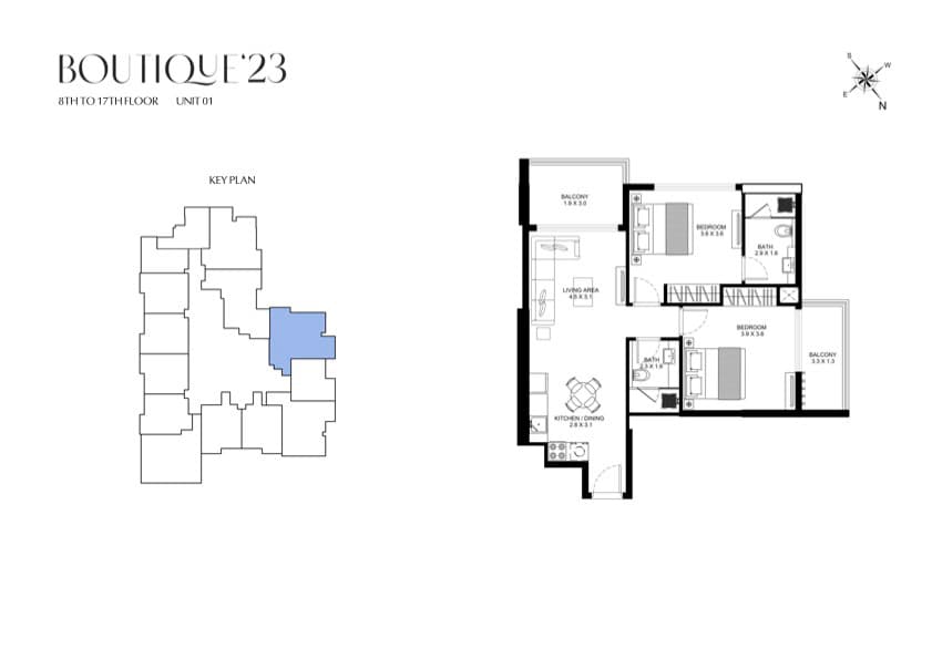 2 BR