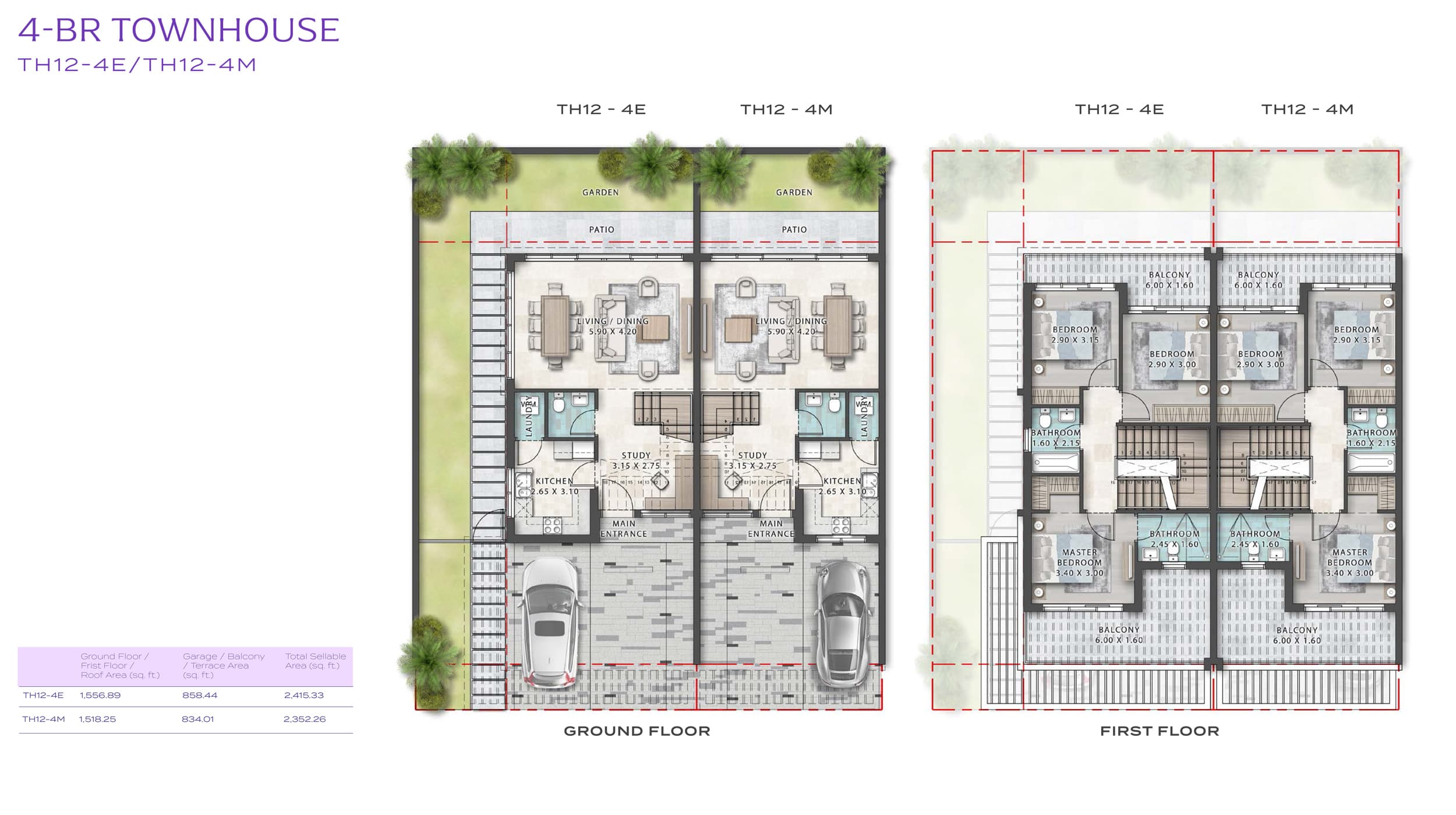 TH12-4E, TH12-4M