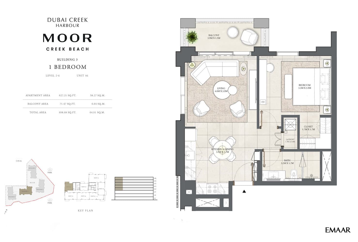 1 BR
