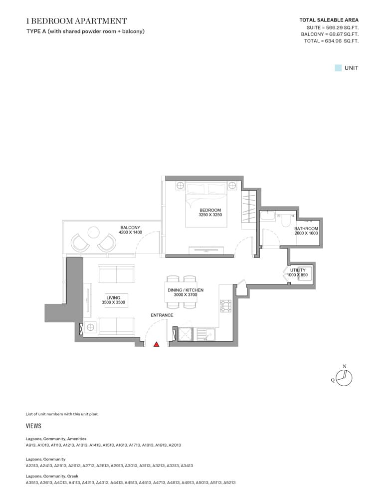1 BR