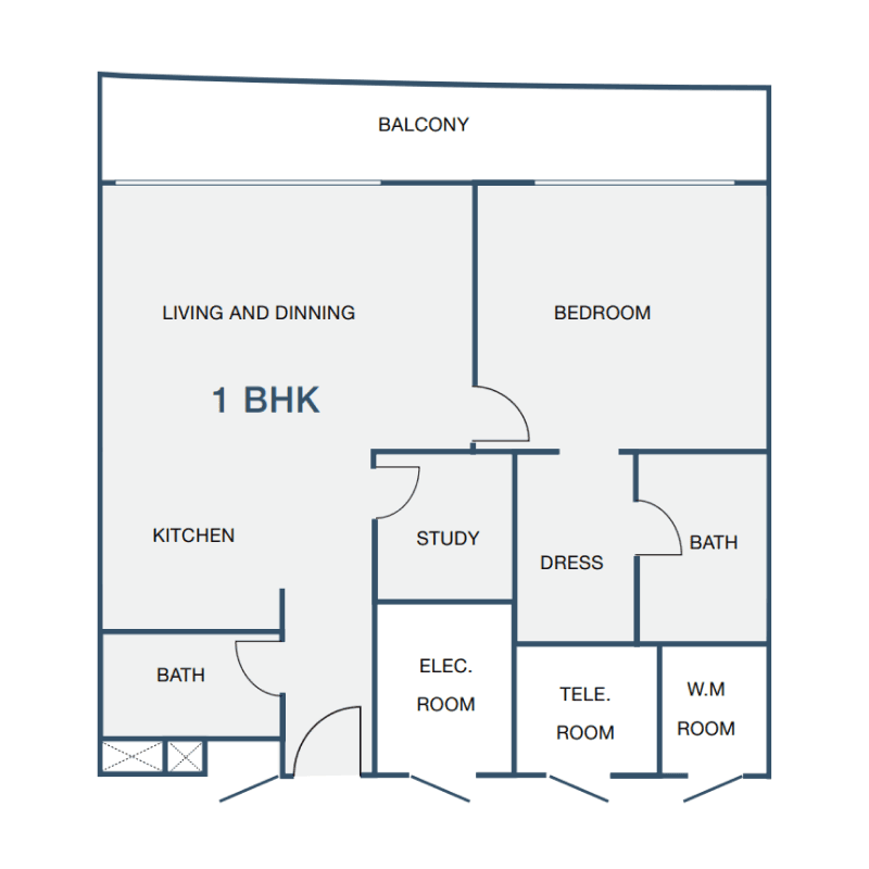 1 BR