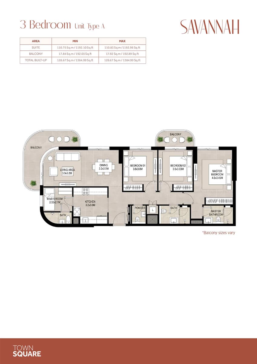 3 BR