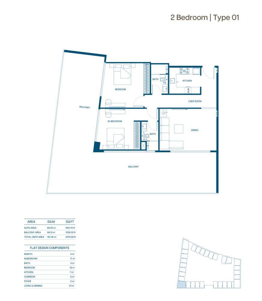 2 BR