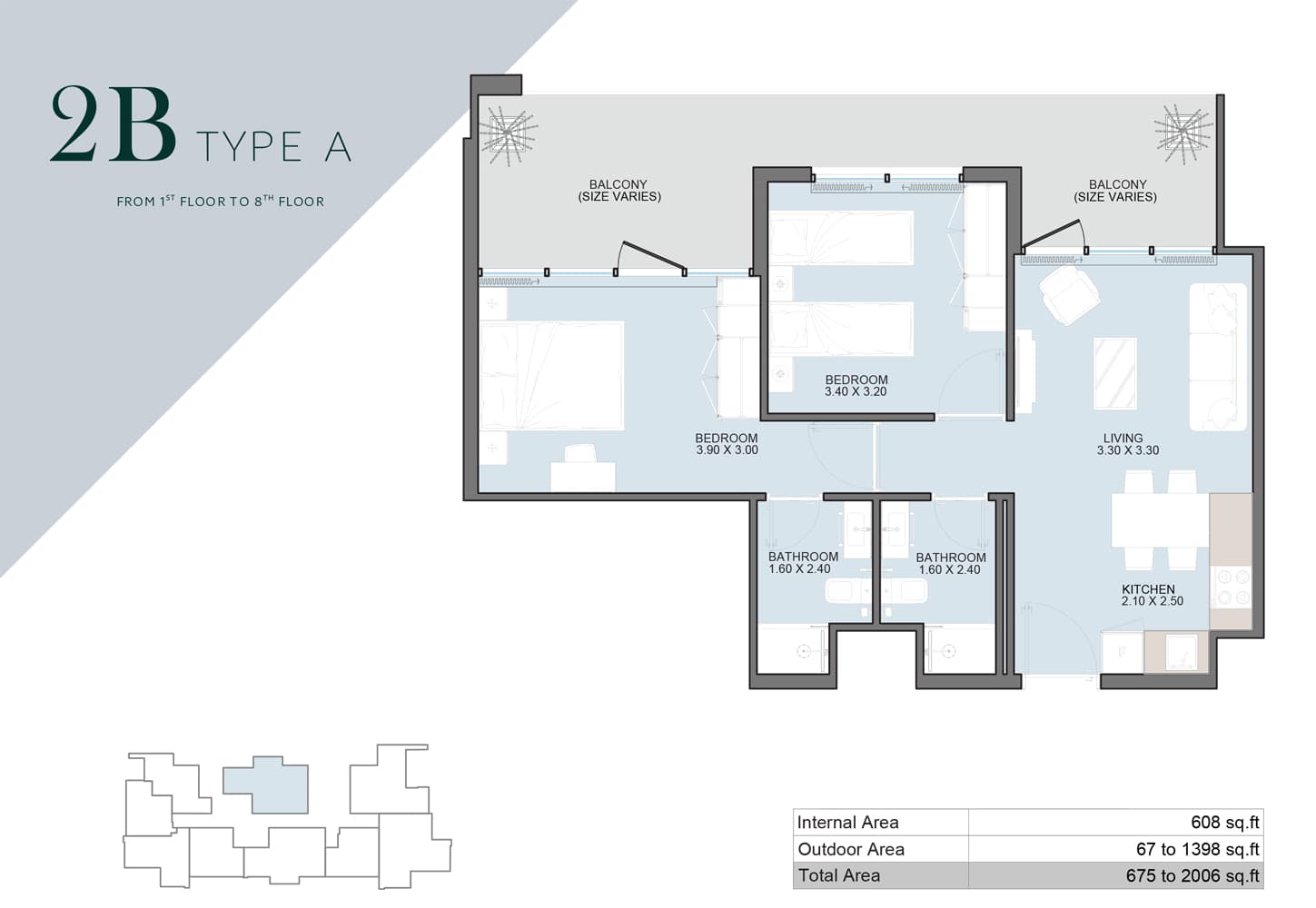 2 BR