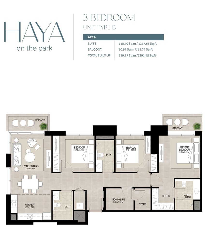 3 BR