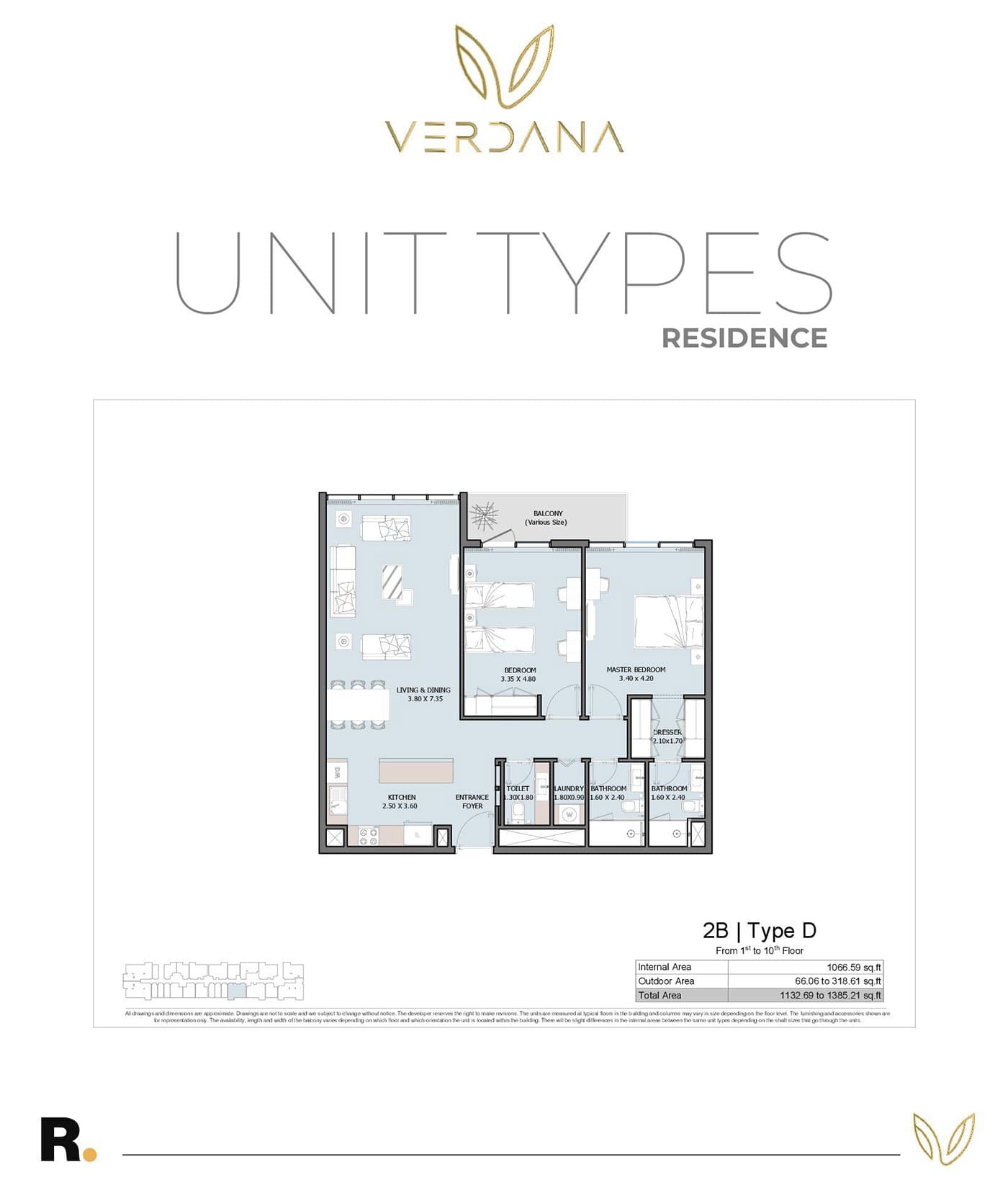 2 BR