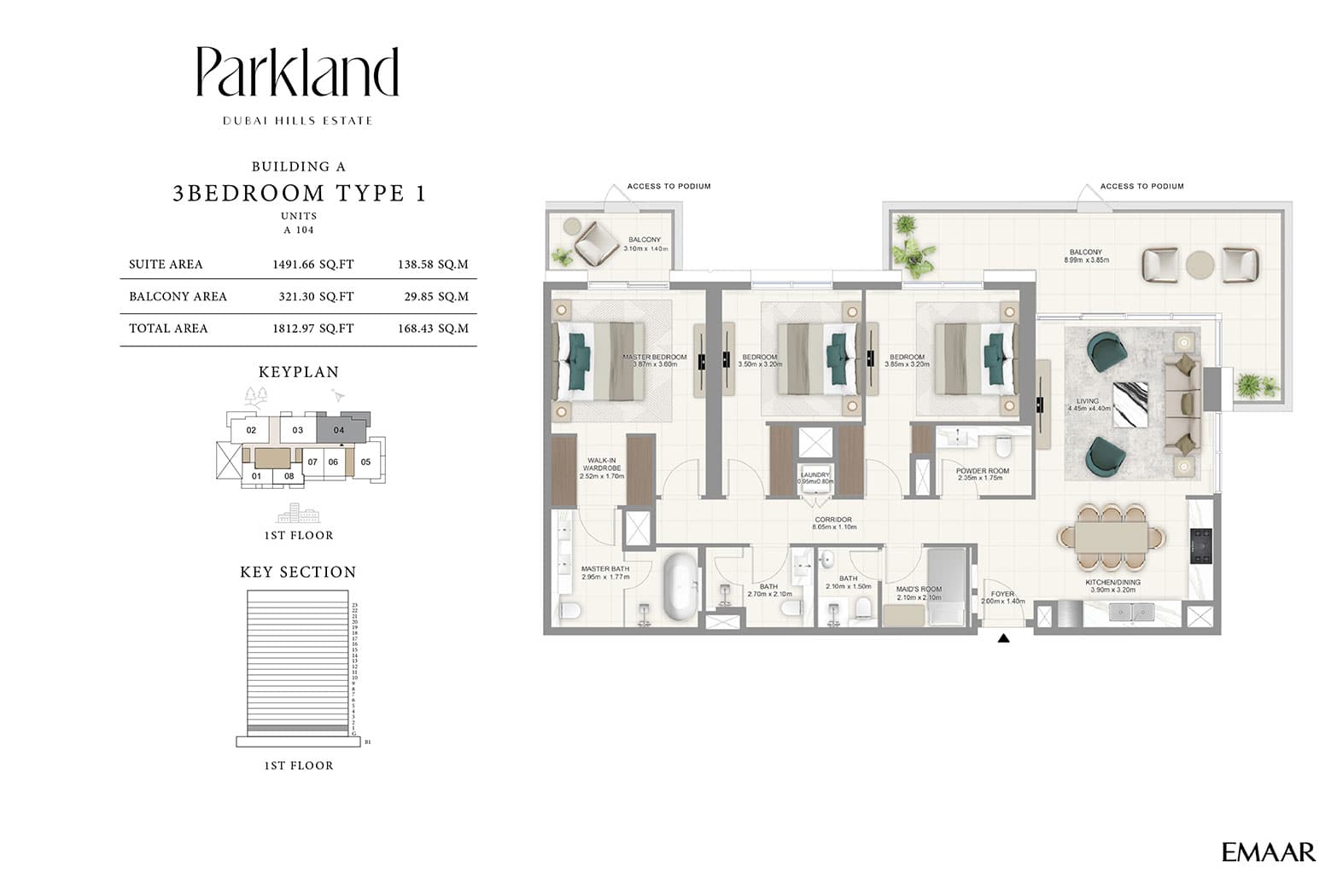 3 BR