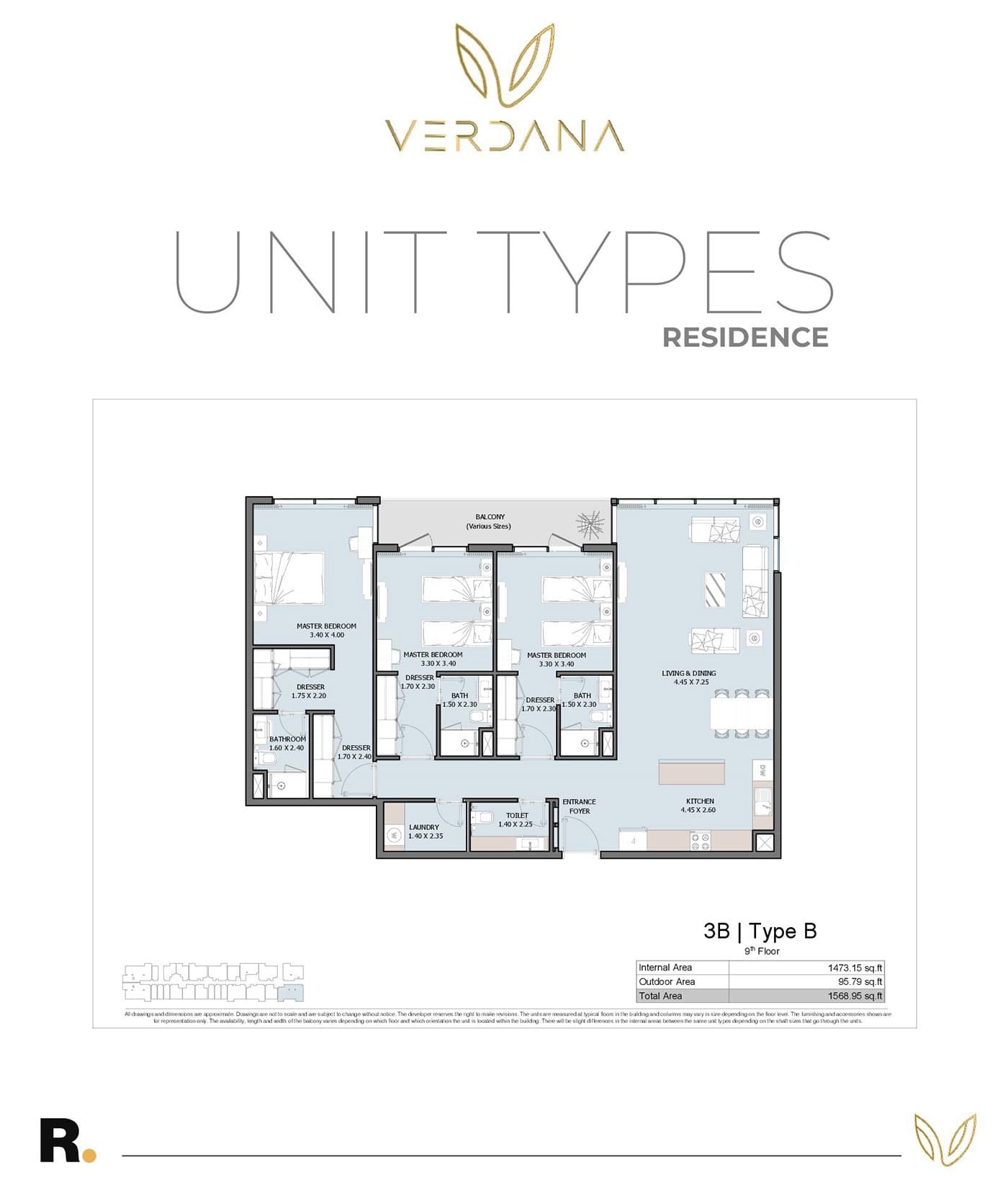 3 BR