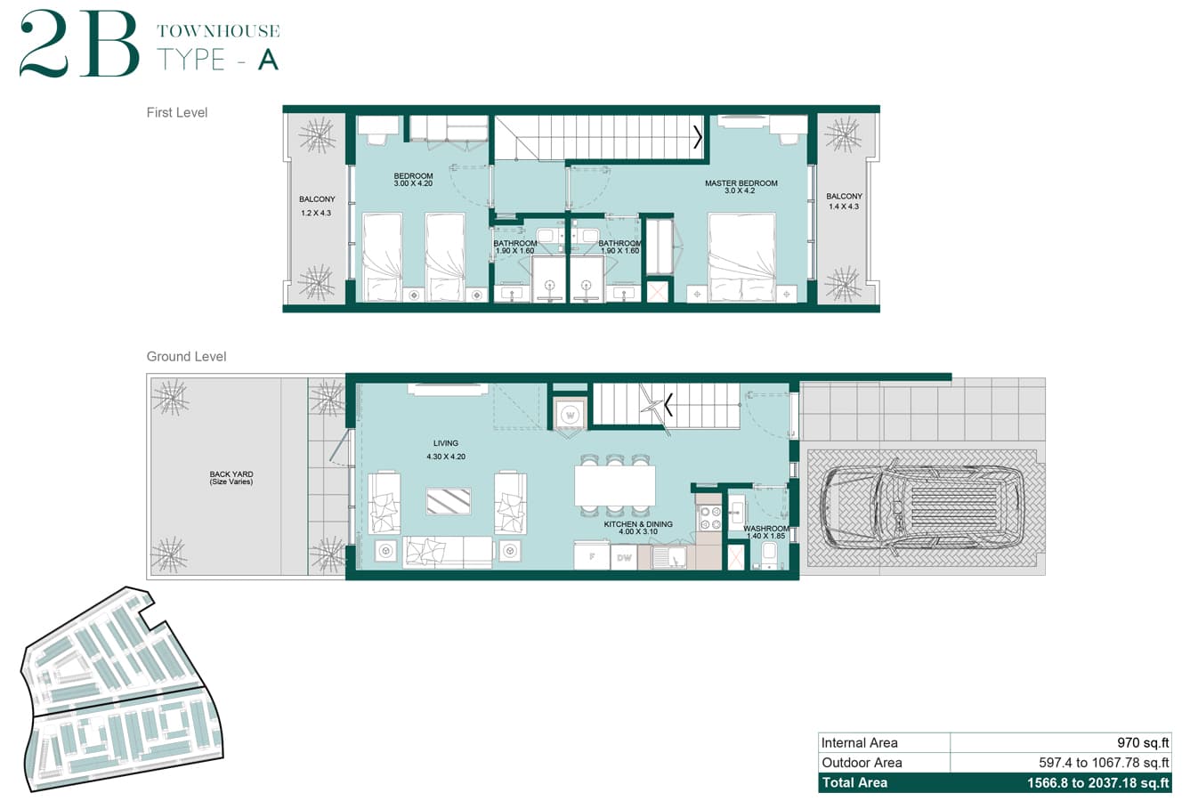 2 BR