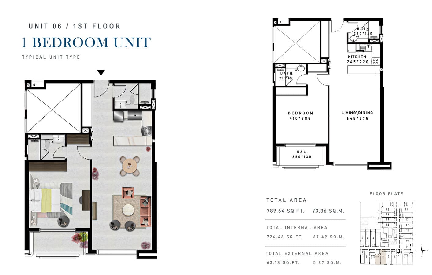 1 BR