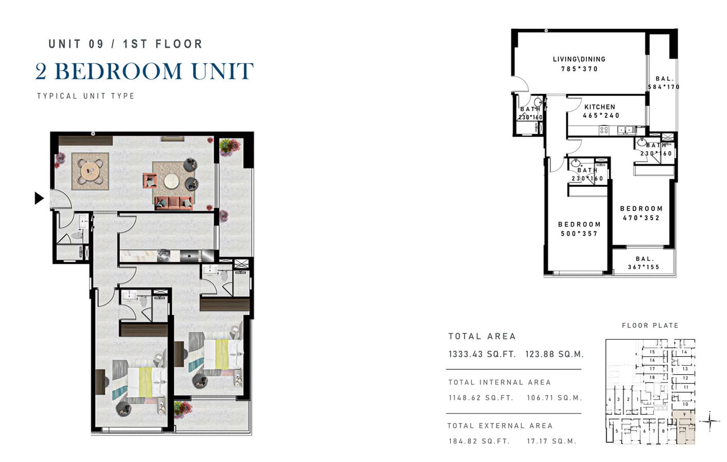 2 BR