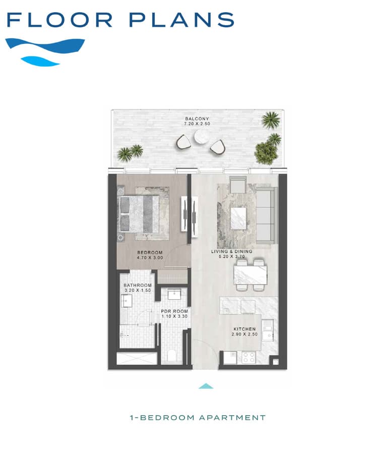 1 BR
