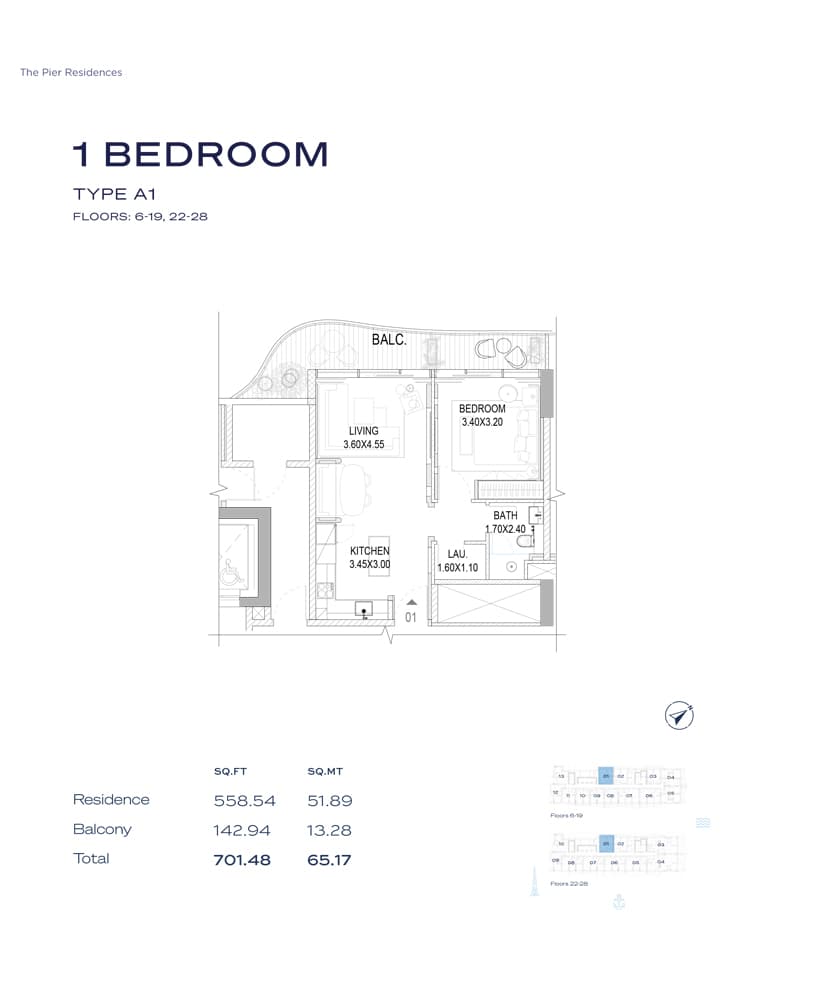 1 BR