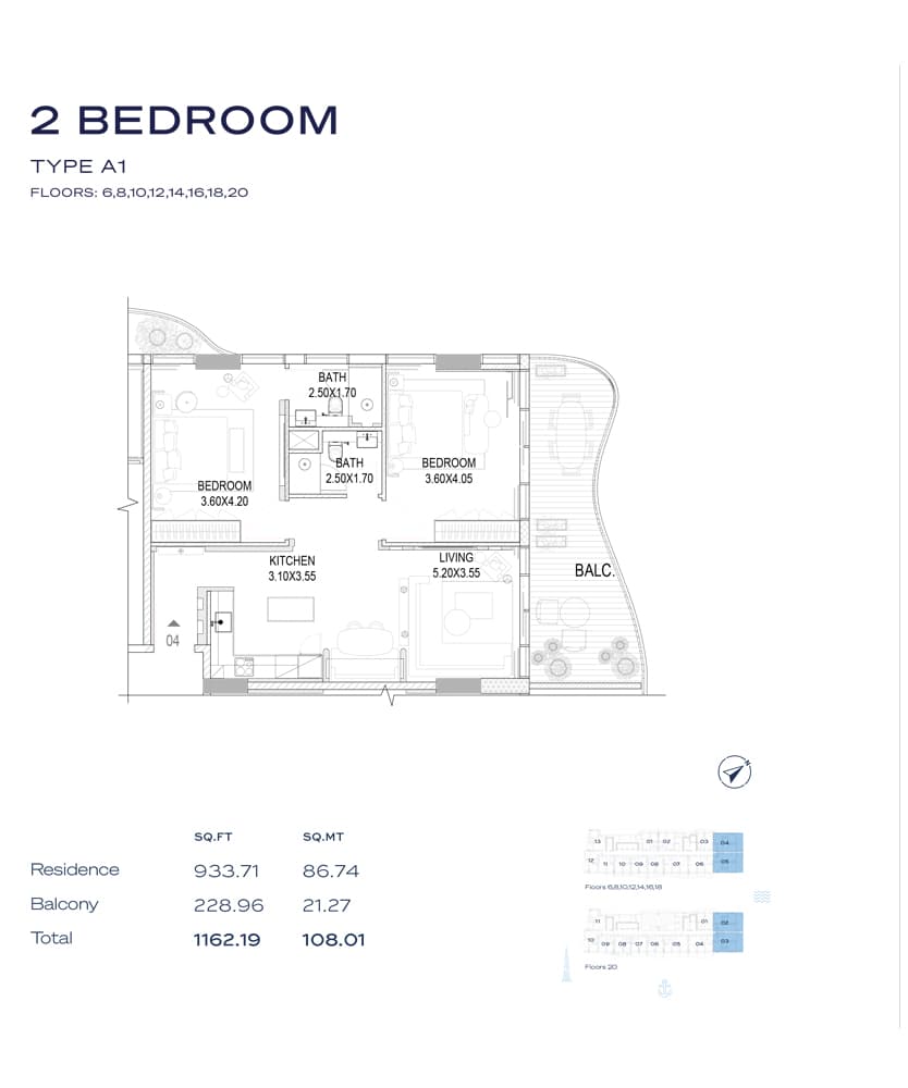 2 BR