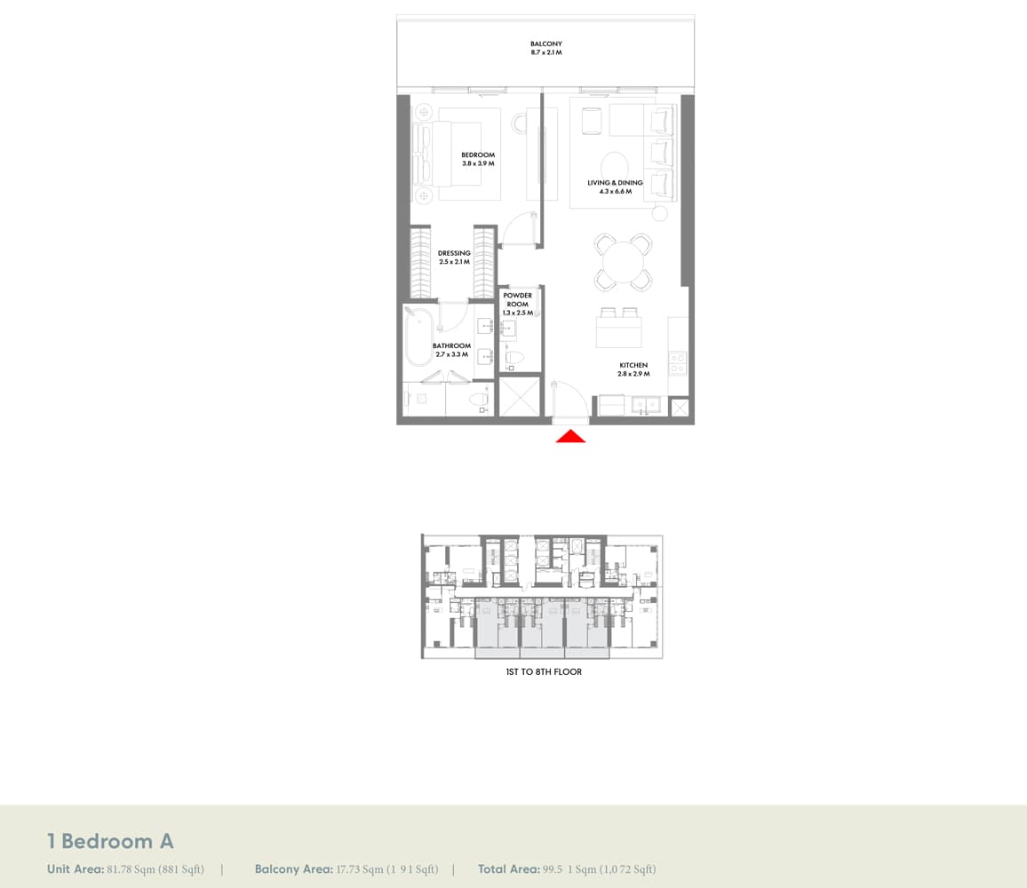 1 BR